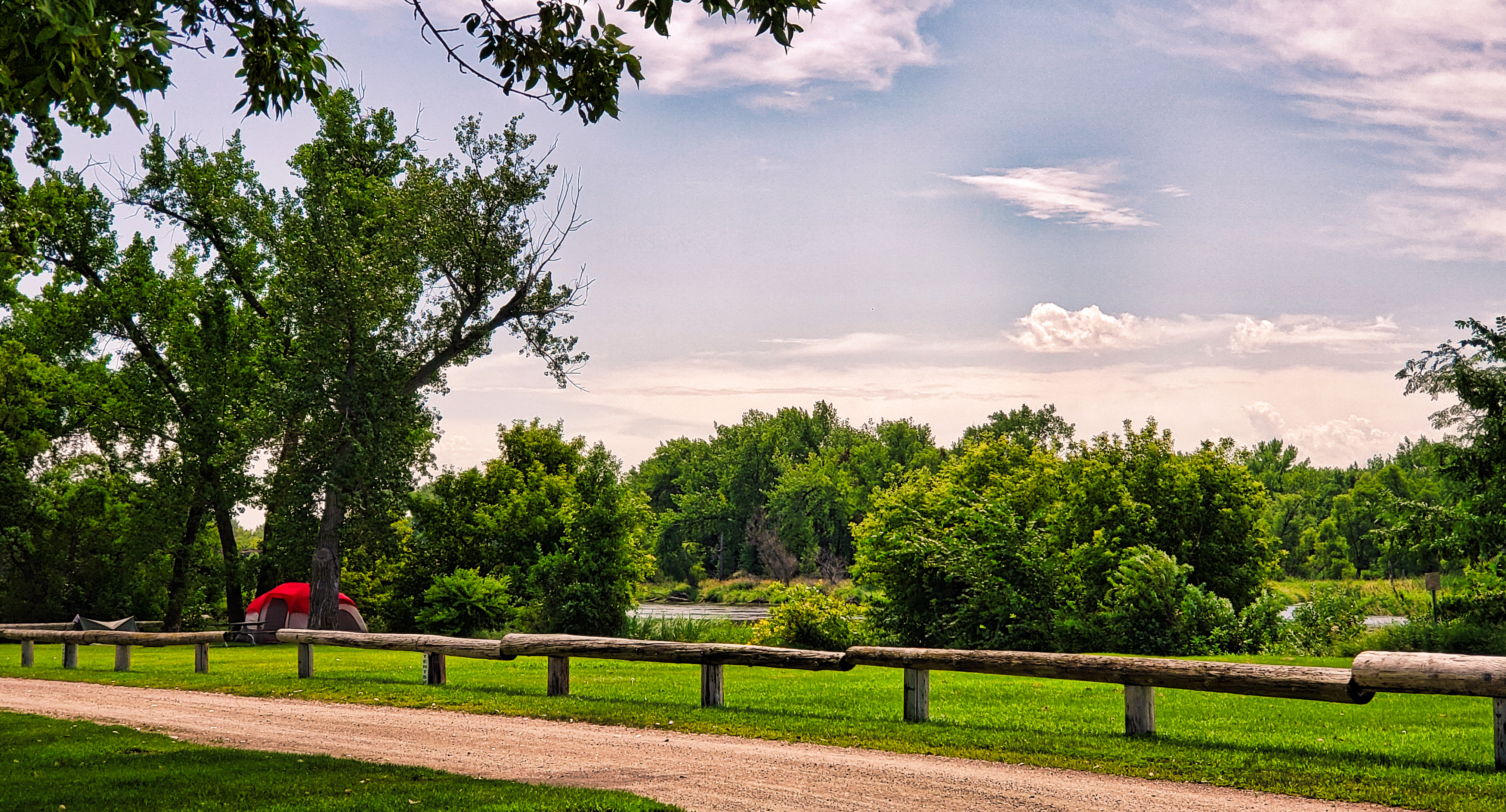 Tent Sites Riverside Park Campground